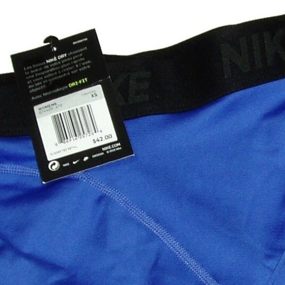Blue Cool Victory Capri Length Leggings - Picture 1 of 10